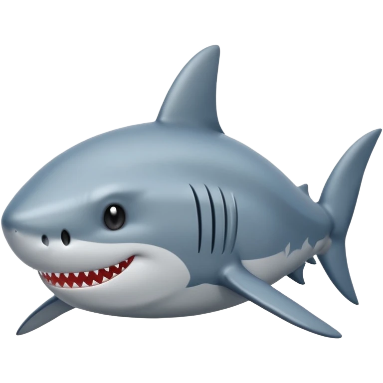 shark body with a cat face emoji