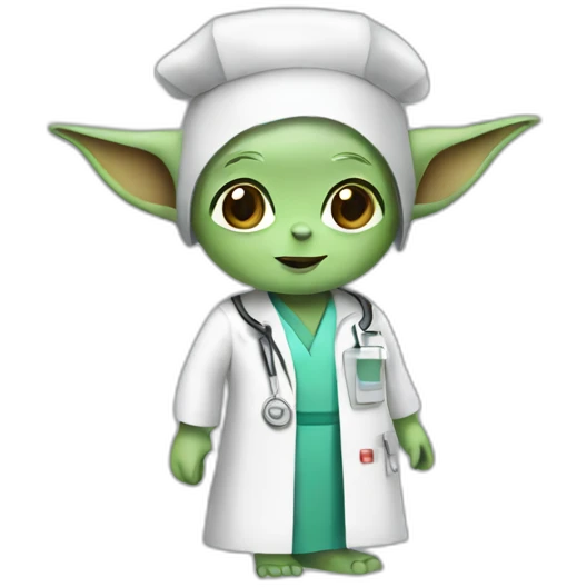 Yoda nurse emoji