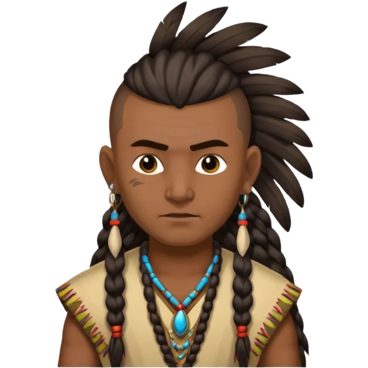 Mohawk Indian emoji