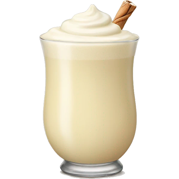 Eggnog emoji