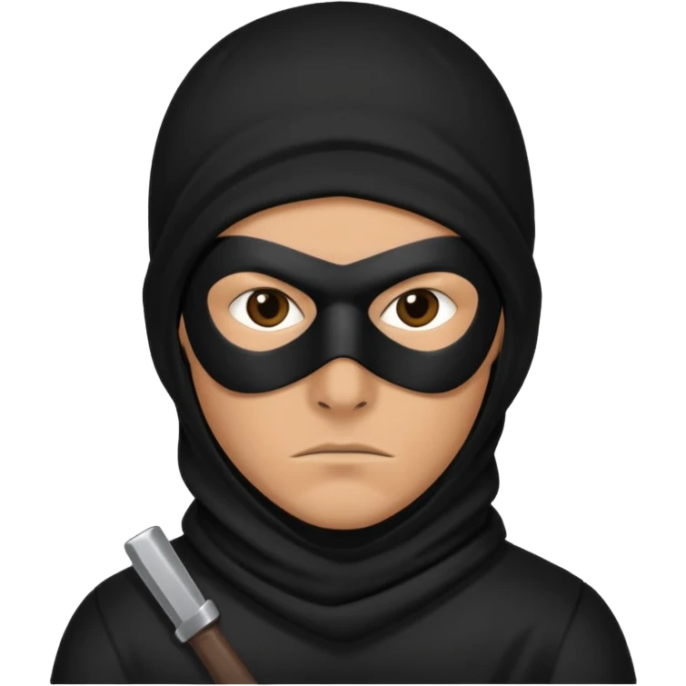 Create a robber emoji