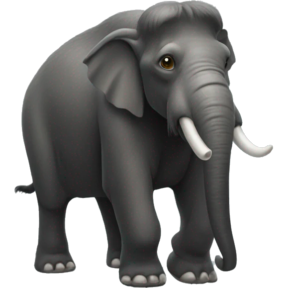 Un mamut emoji