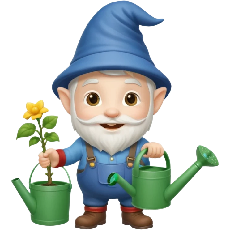 gnome with watercan emoji