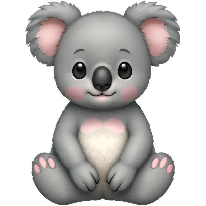 gray koala emoji
