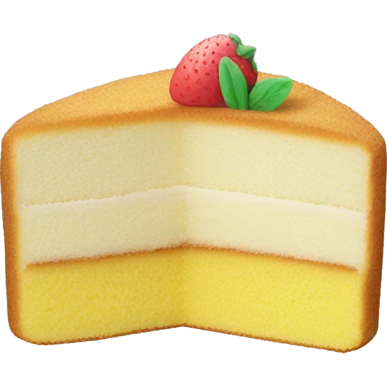 sponge cake  emoji