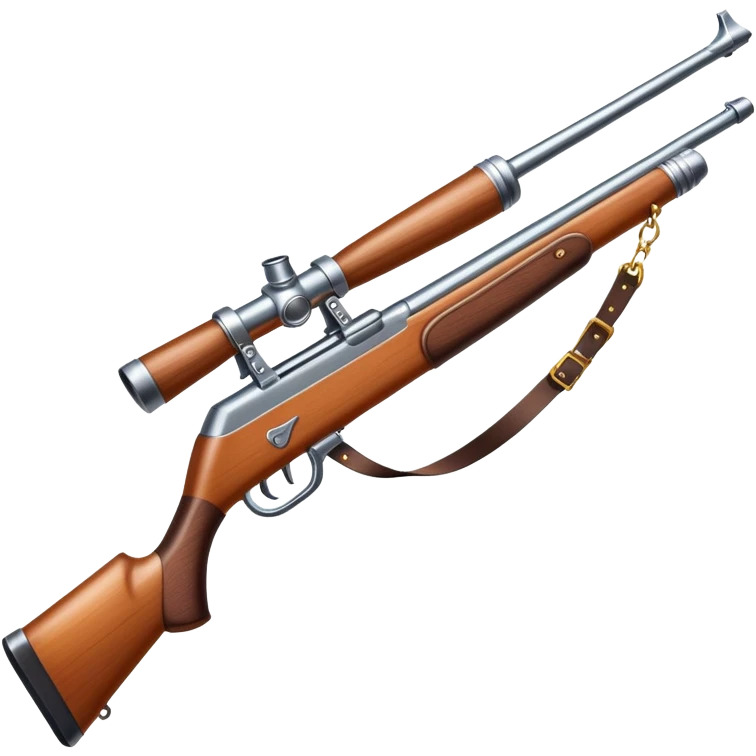 A color guard rifle  emoji