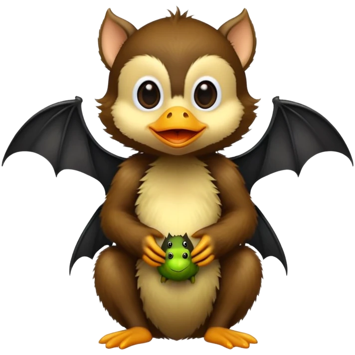 🐤🦆🦇🐒🐛 emoji