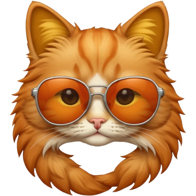 Cat wearing sunglasses emoji