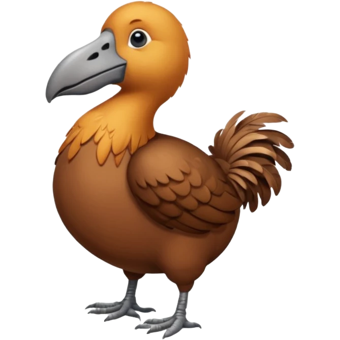 Dodo (extinct animal) emoji