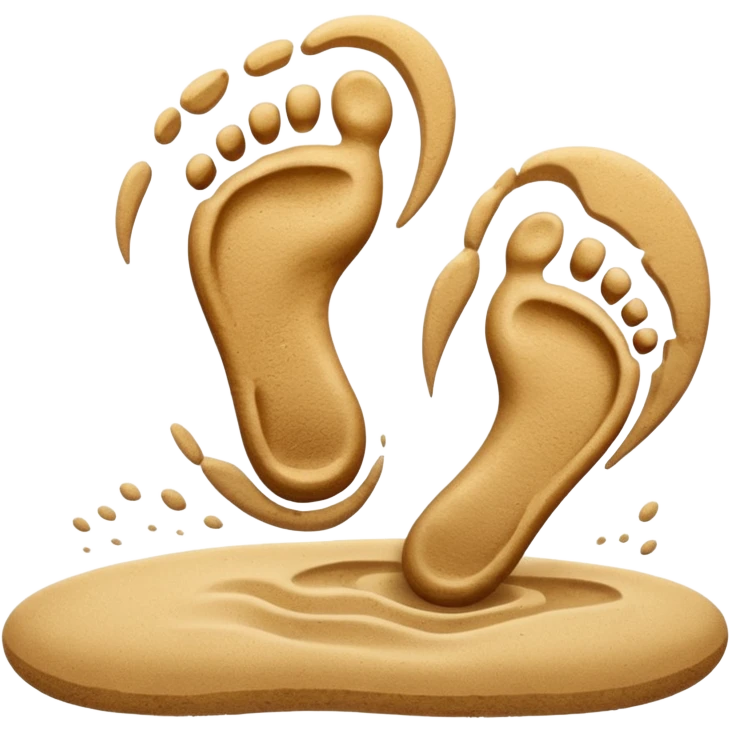Footprint emoji