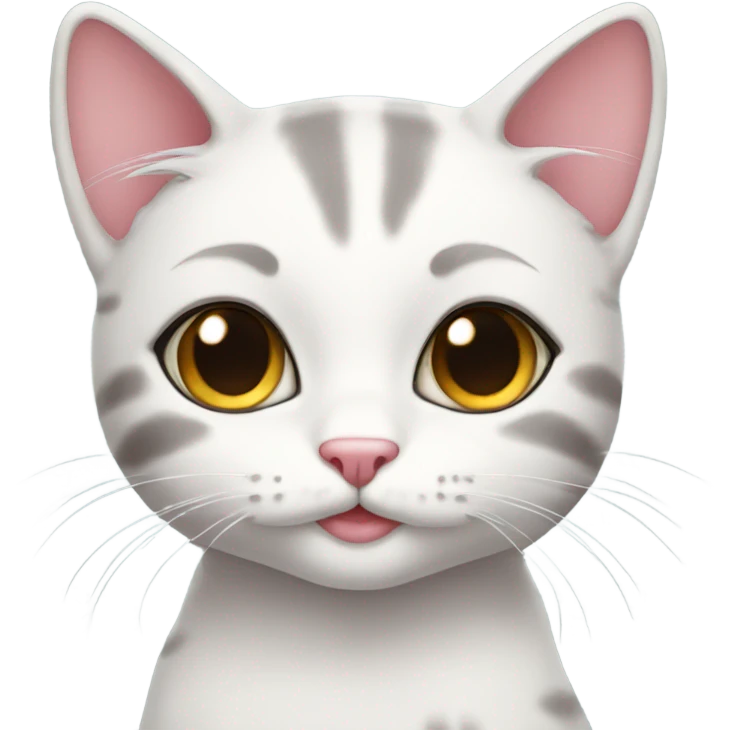 cute girly cat emoji