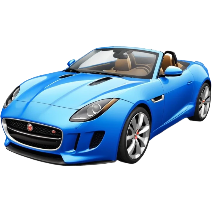Jaguar F-Type Portofino Blue emoji