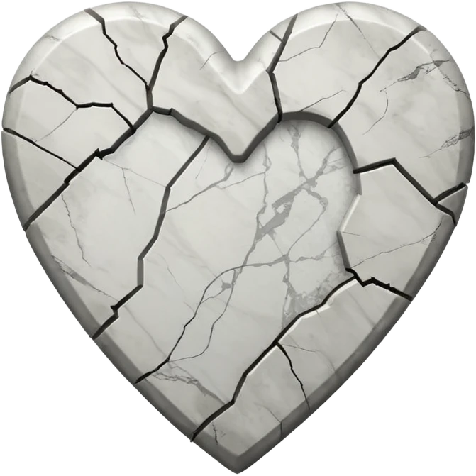 heart with a gothic gravestone emoji