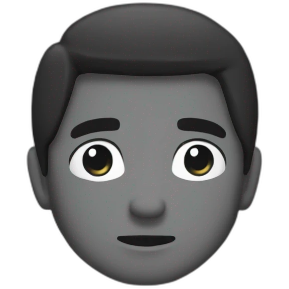Among us the rock emoji
