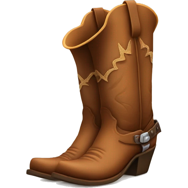 cowboy boots emoji