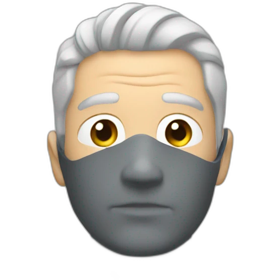 diving men gray hair emoji
