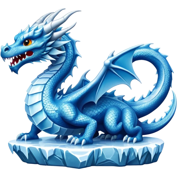 GIANT ICE SCULPTURE emoji