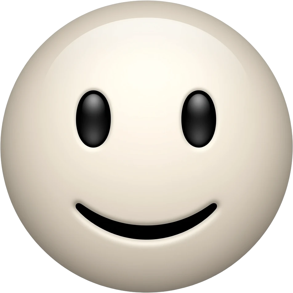 more like an emoticon. very simple and modern emoji