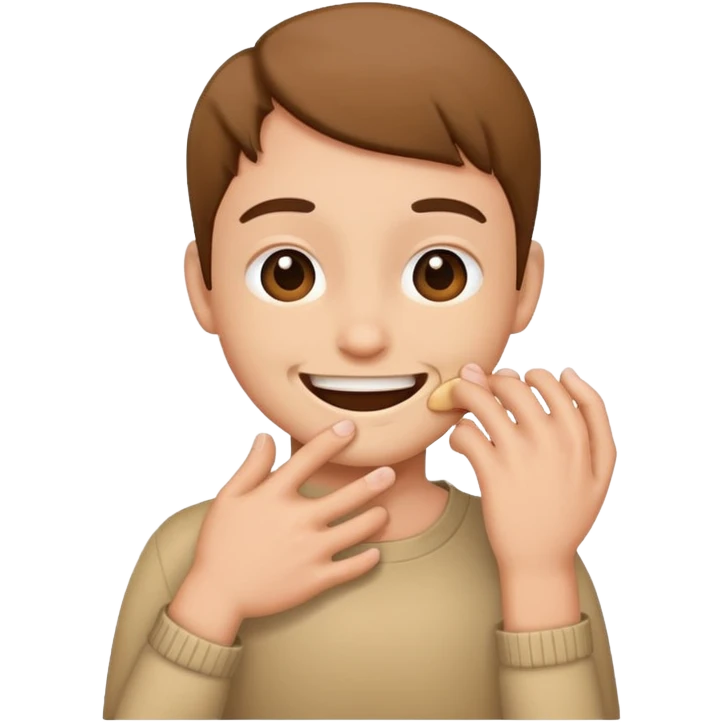 crash out pretending to choke emoji emoji