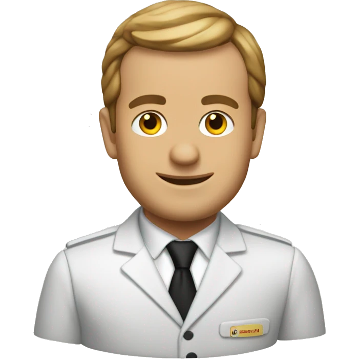 Macron restaurant  emoji