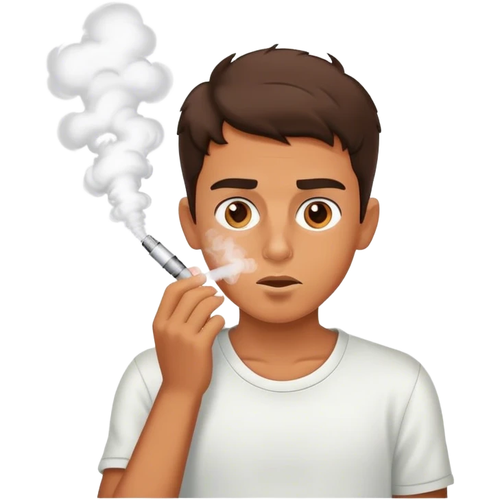 spanish boy vaping emoji