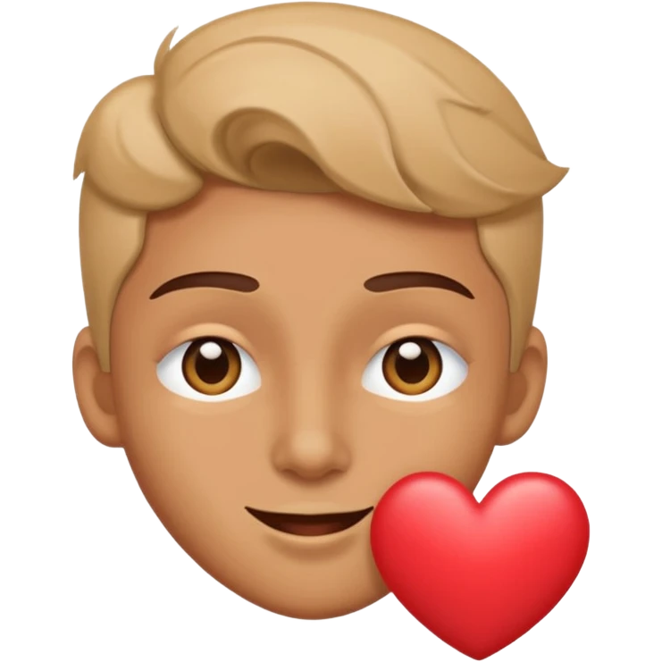 Wink and heart eyes emoji