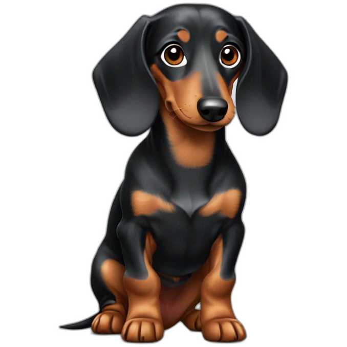 dapple dachshund emoji