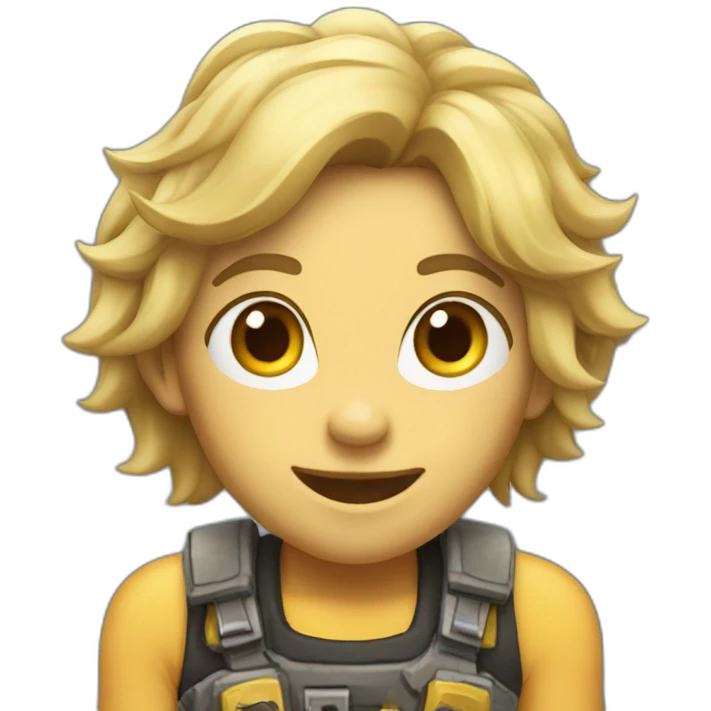Playing pc game emoji