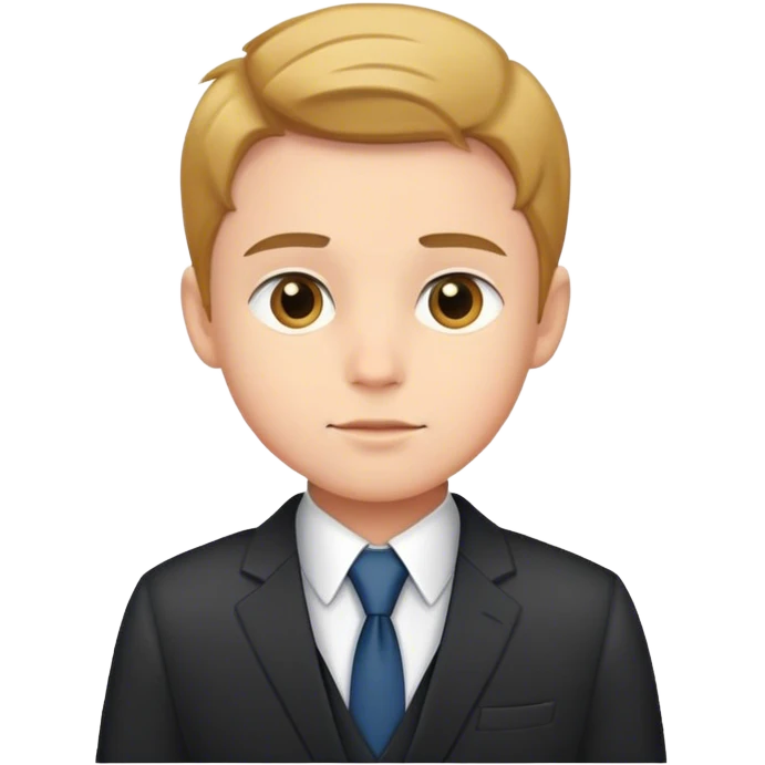 boy in suit emoji