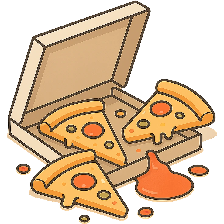 pizza disaster emoji