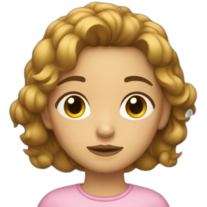 Fille qui dort emoji