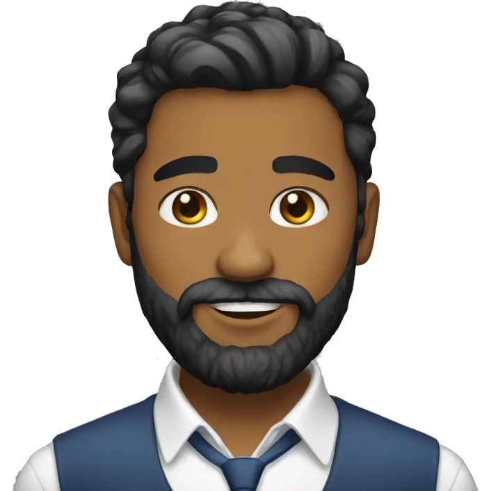 beard young politic  emoji