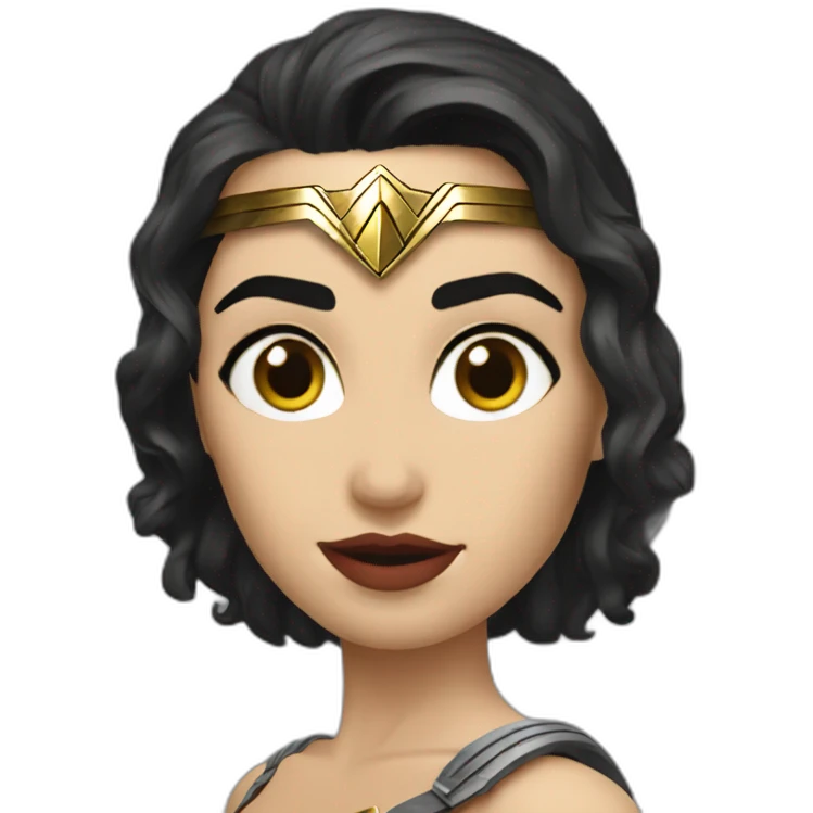 Wonder woman smake emoji