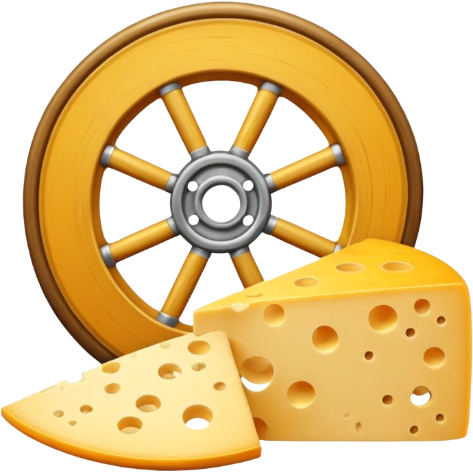 making cheese emoji