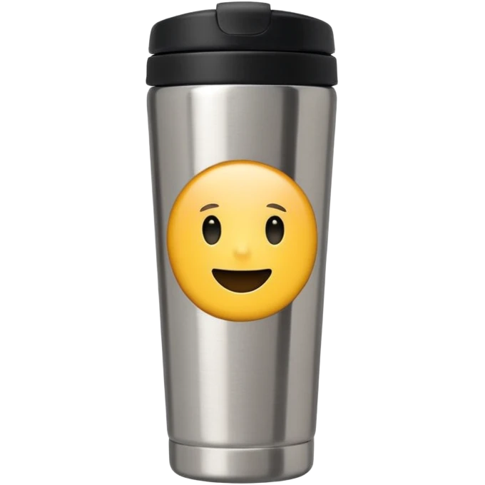 travel mug, Negative : Emoji. emoji