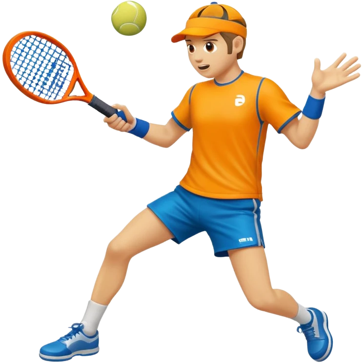 Padel smash emoji