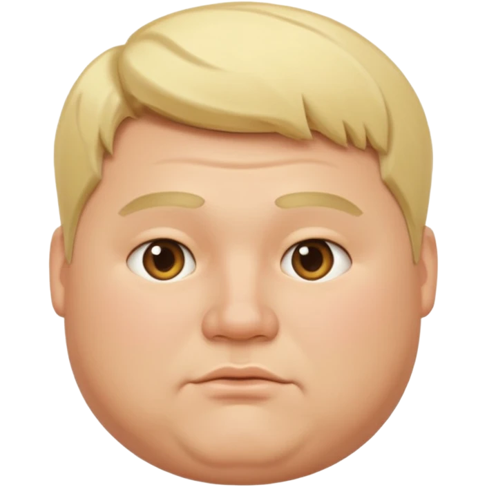 fais le blond gros sans muscle emoji