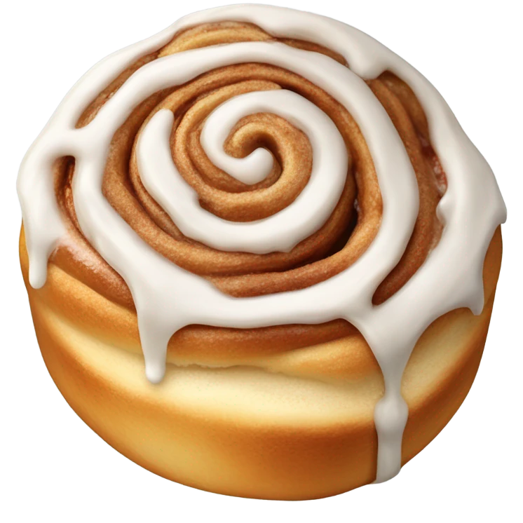 Cinnamon roll emoji