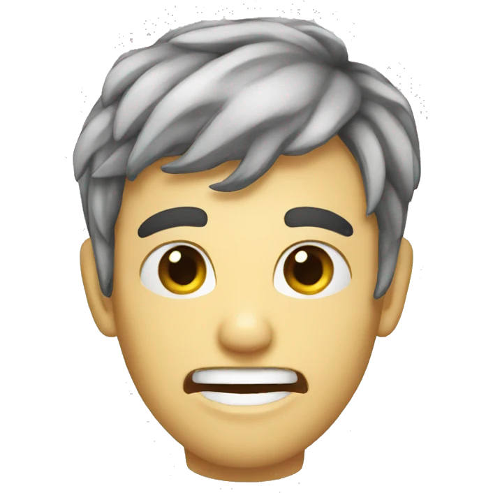 Mewing emoji