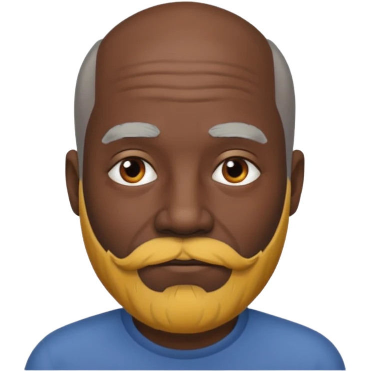 my dad buts he is black and not old with a grey beard and no hair i said gray hair but he is not old emoji