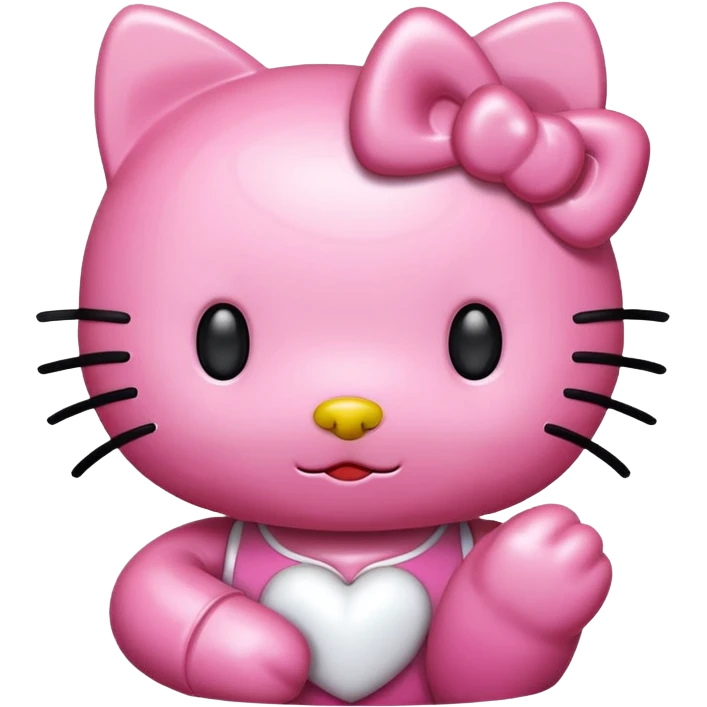 pink hello kitty emoji