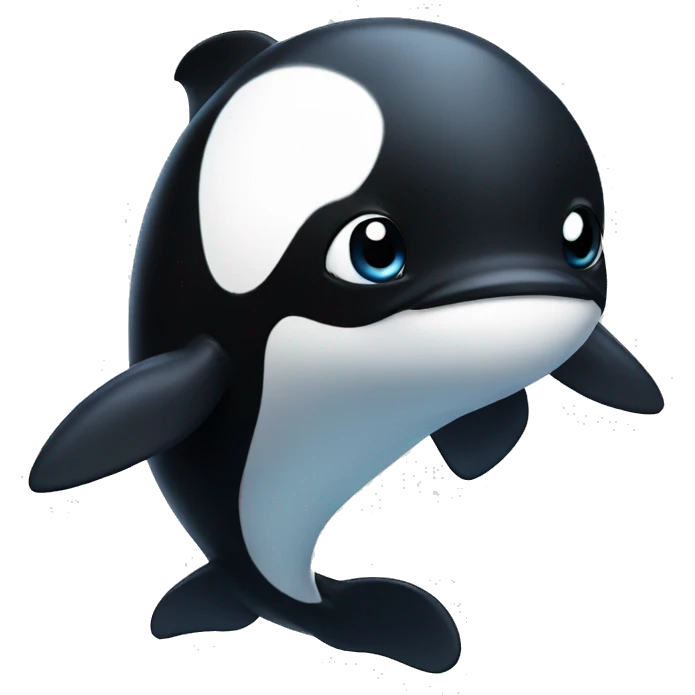 Chibi orca emoji