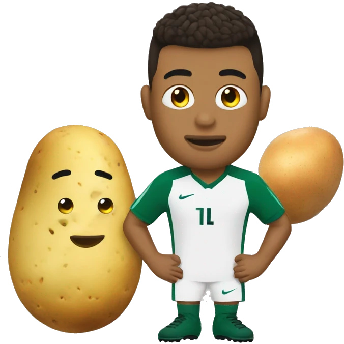 ronaldo and potato emoji