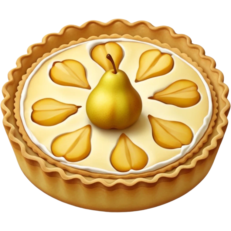 une tarte aux poire emoji