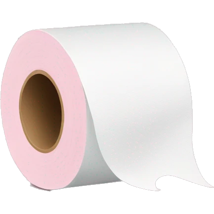 light pink toilet paper  emoji