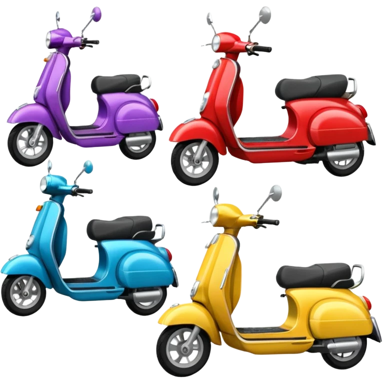 Many Scooters emoji