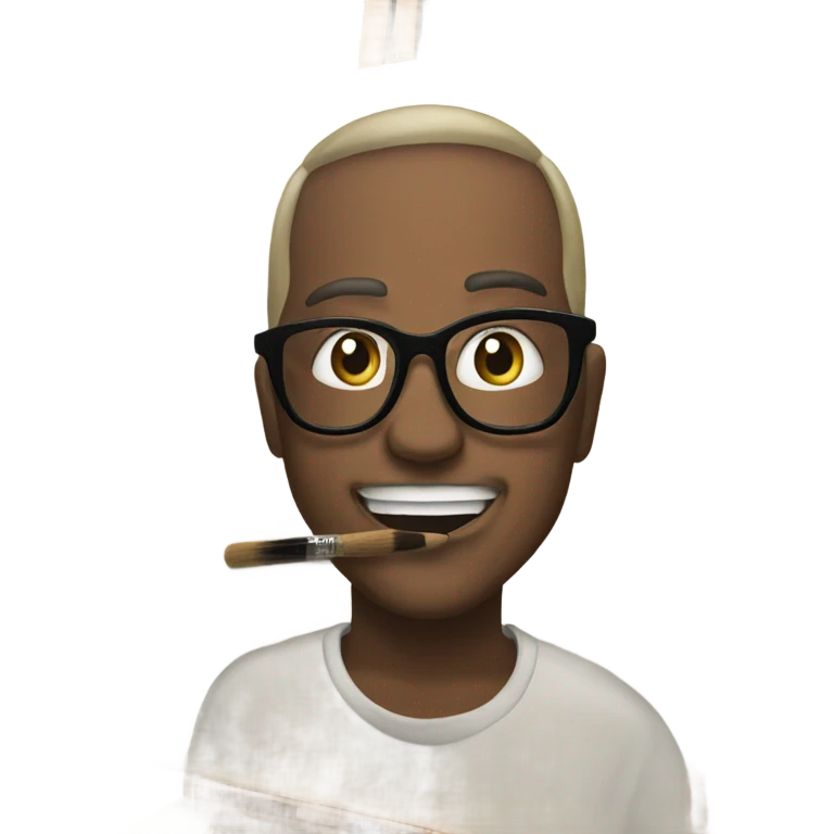 art canvas being painted  emoji