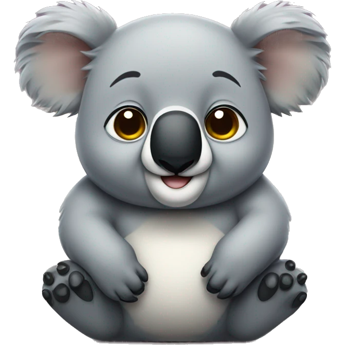 fat koala emoji