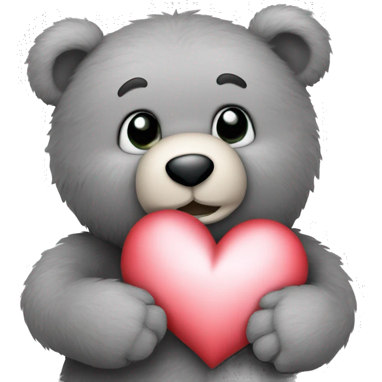 grey-teddy-bear-hugging-heart  emoji