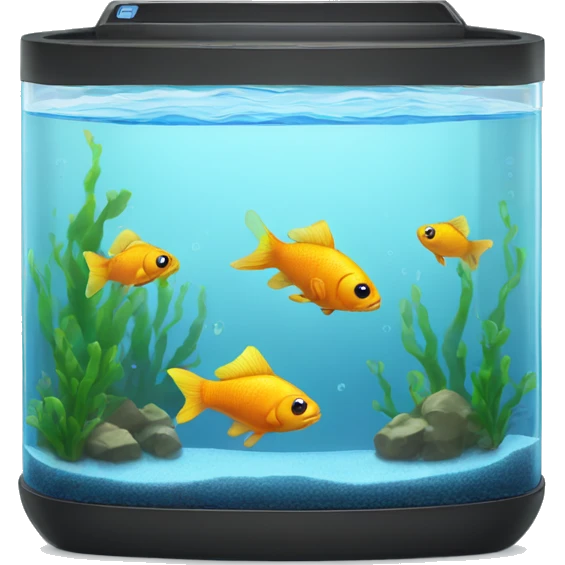 fish tank with only water emoji